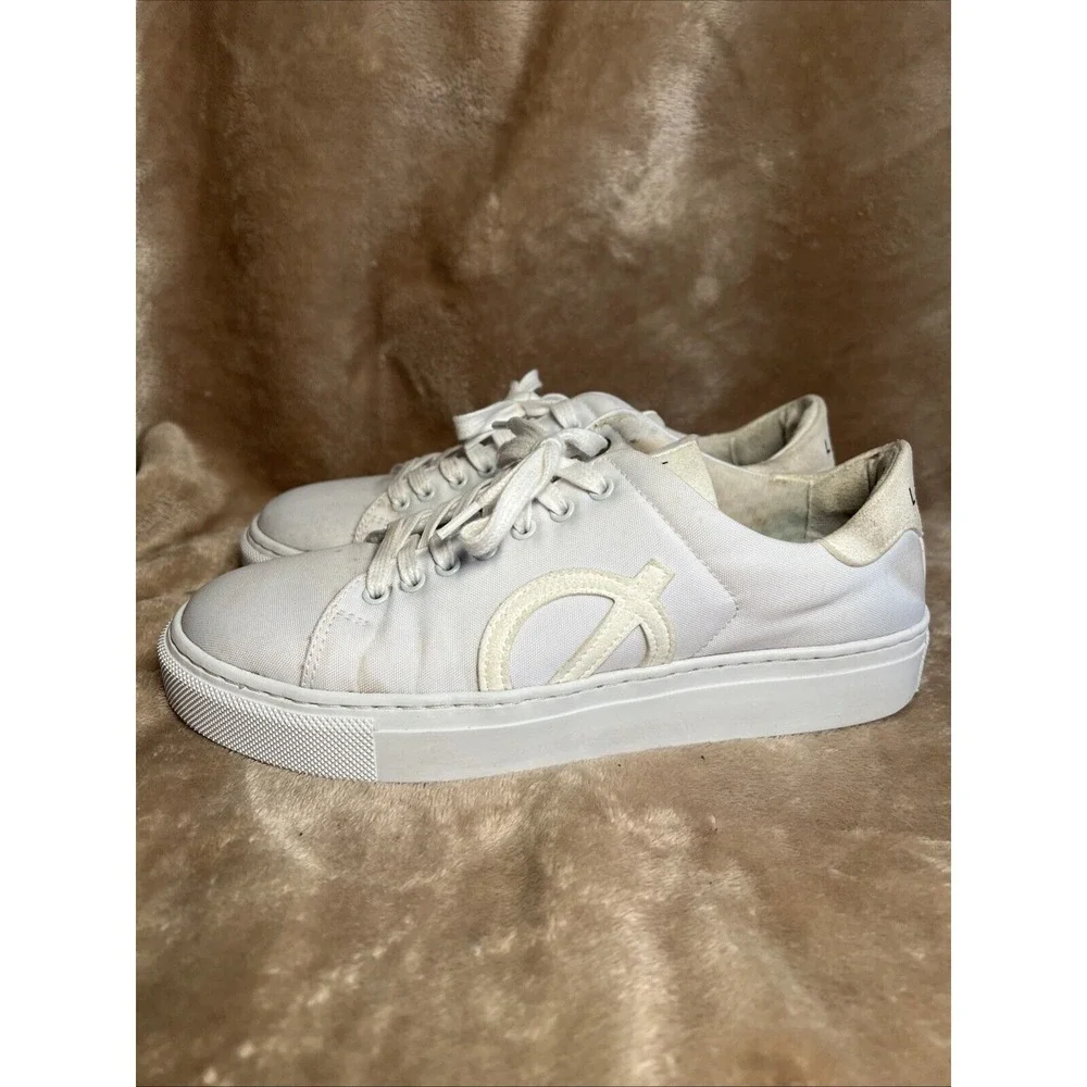 Good LØCI Nine Sneakers Womens EU 37 White Good Vegan Sustainable Platform Shoes